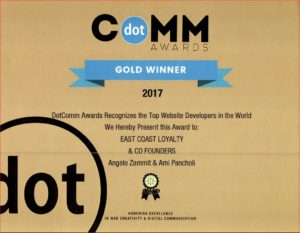 Read more about the article East Coast Loyalty Marketing Agency Named The 2017 DotComm Awards Gold Winner For Website Design And Creativity