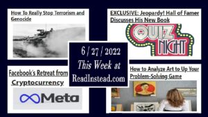 Read more about the article How To Really Stop Terrorism and Genocide and More